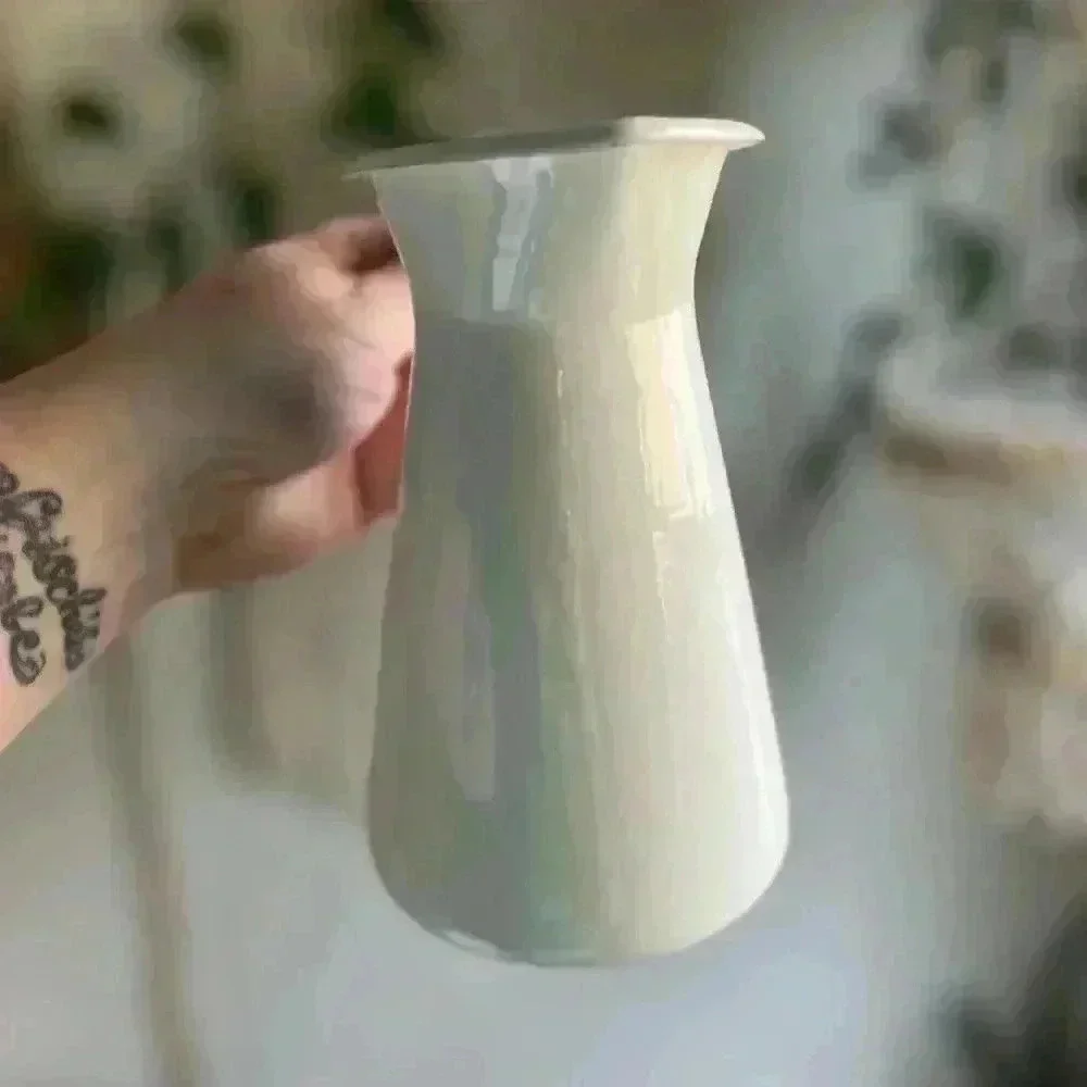 Ikea SOCKERÄRT Vase/jug, white, 6 